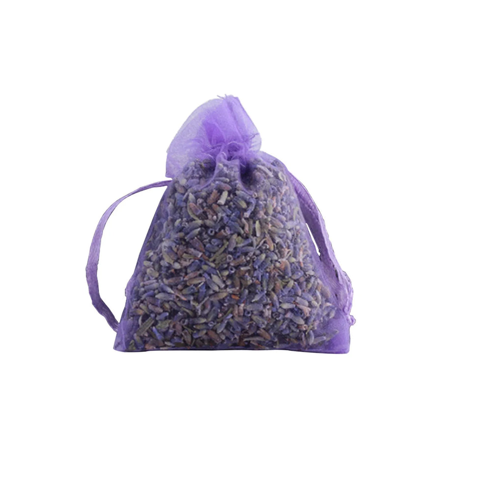 Home Cabinet Sachets Bags Natural Dried Lavender Sachets for Relaxing Sleeping Strong Smell Fresh Scents Car Air Fresheners Qme 1pc