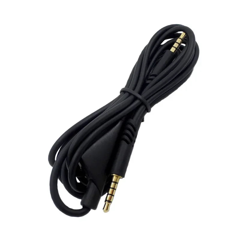 2Meter Headphone Audio Cable Cord Wire Replacement for Astro A10 A40 G233 G433 for Gaming Headset Qme
