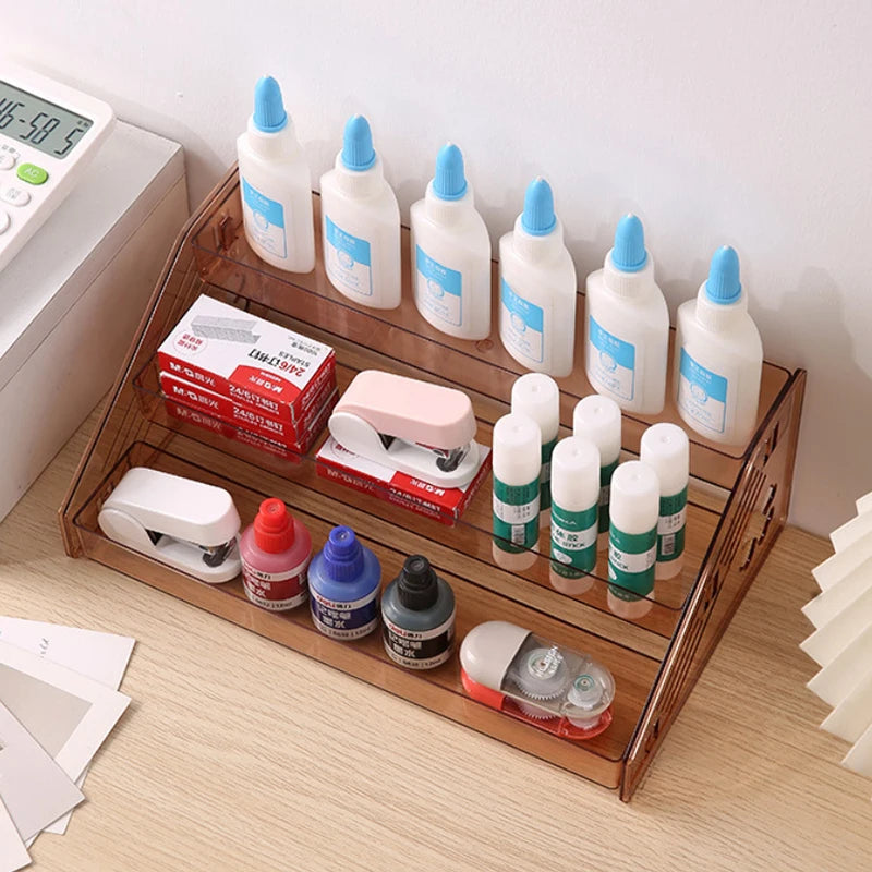 Display Stand Cosmetic Rack Holder High-capacity Essential Oil Bottle Qme