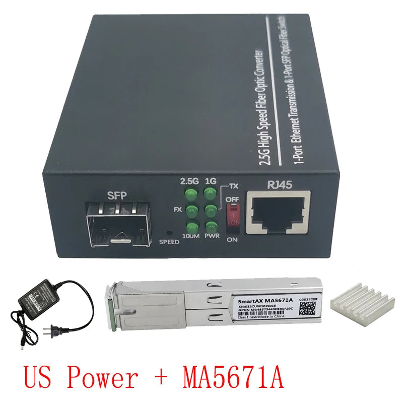 1PCS MA5671A 2.5G GPON ONT SFP Transceiver Module for Broadband Upgrade Original Optical Module Qme