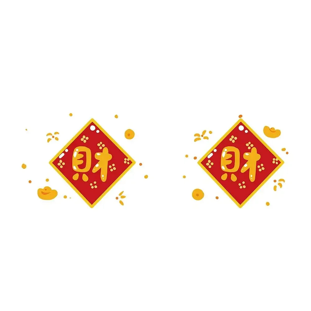 2026 New Year Face Decals Easy-Apply Festive Makeup Stickers For Parties Temporary Waterproof Facial Decor Tattoo Accessori M3M6 Qme O CN