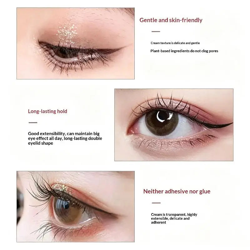 Double Eyelid Shaping Cream Pen Natural Matte Finish Long Lasting Qme