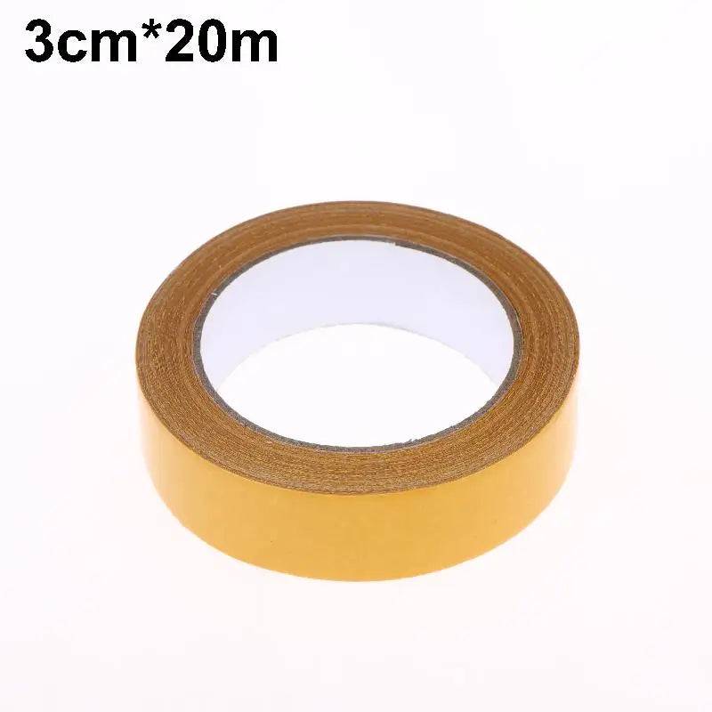Super Traceless Carpet Adhesive Double Sided Cloth Base Tape With Strong Fixation High Viscosity For Waterproof Translucent Mesh Qme A2
