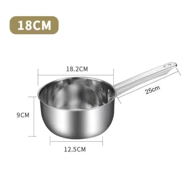 CC11Stainless Steel Water Scoops Multipurpose Hanging Soup Ladle Qme 180mm Light silver