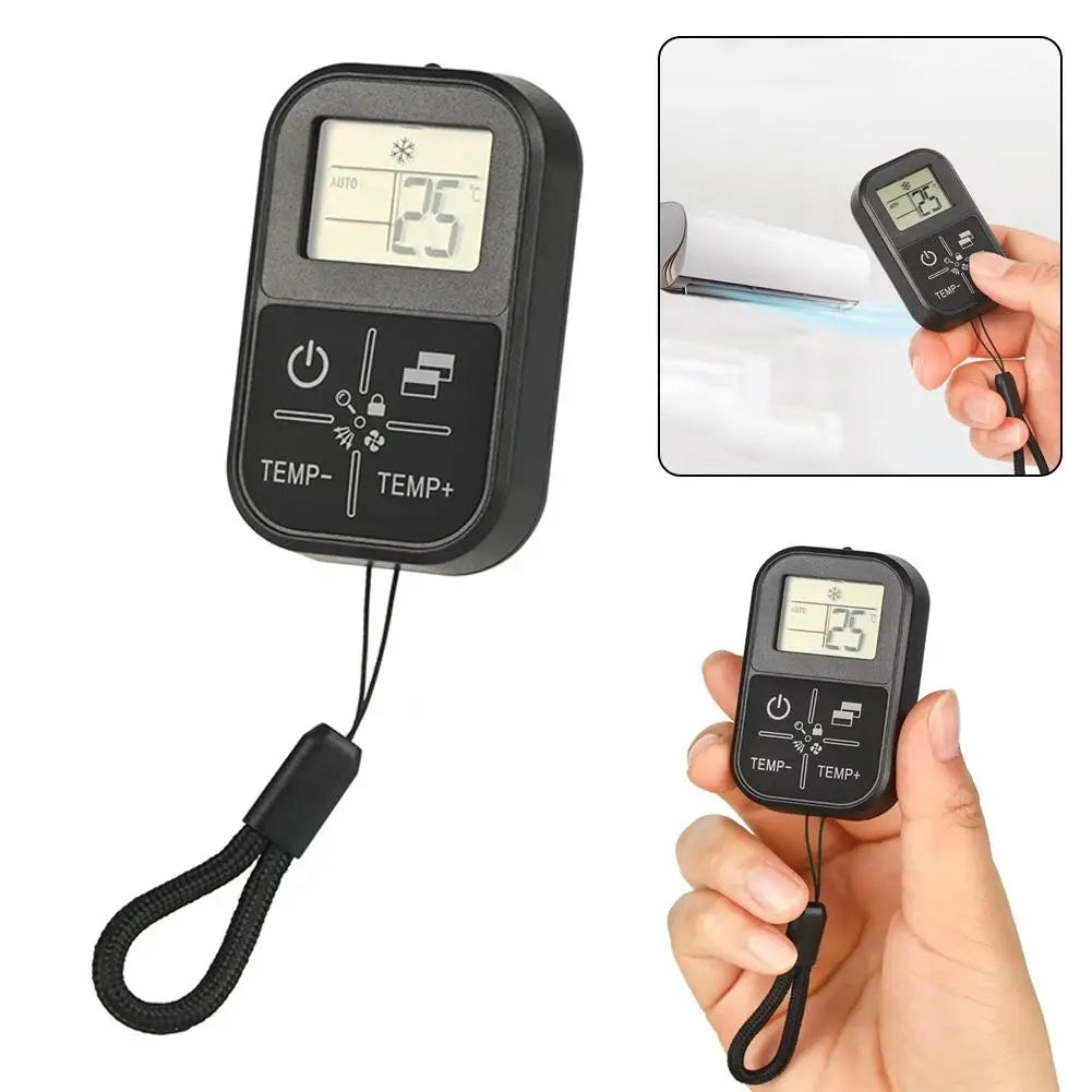Universal Air Conditioning Remote Control 2025 New Applicable To Any Brand & Equipped With Thermometer Remote Control Panel Qme
