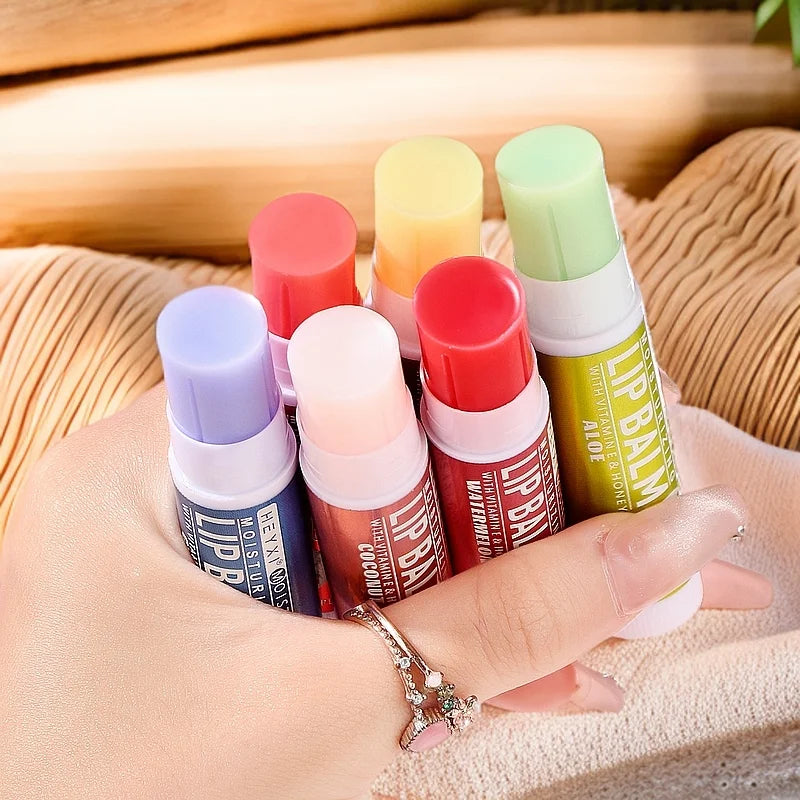 Fruit Flavor Lipstick Moisturizing Suitable All Skin Lip Care Qme