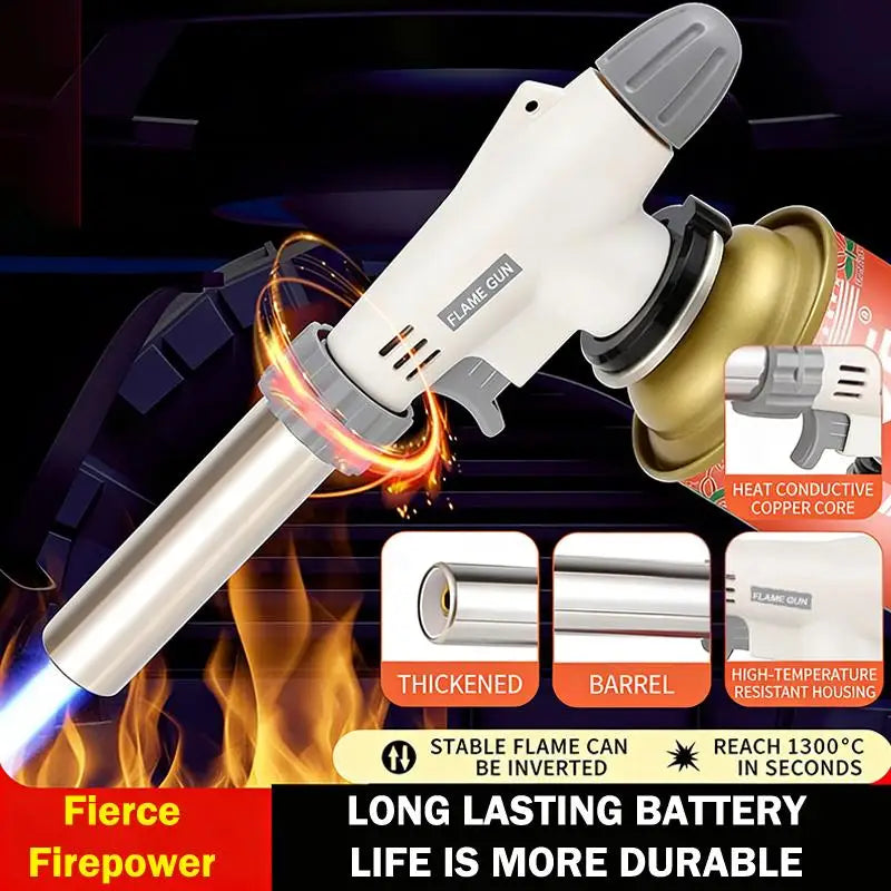 Flamethrower Welding Equipment Kitchen Professional Metal Gas Torch Qme
