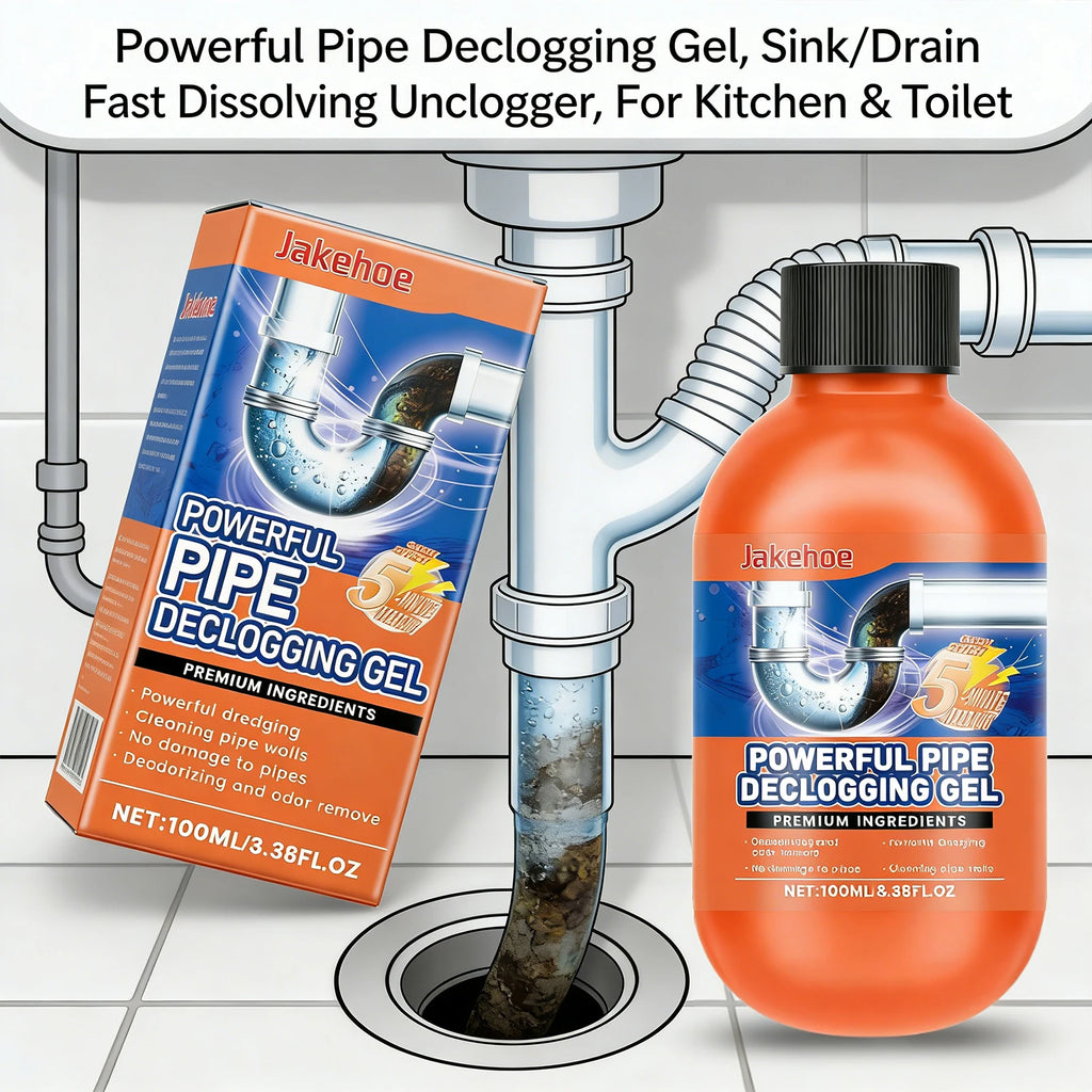 Drainage Pipeline Dredging Agent Easily Eliminating Hard Water Deposits Improves Flushing Effects Powerful Pipe Declogging Agent Qme