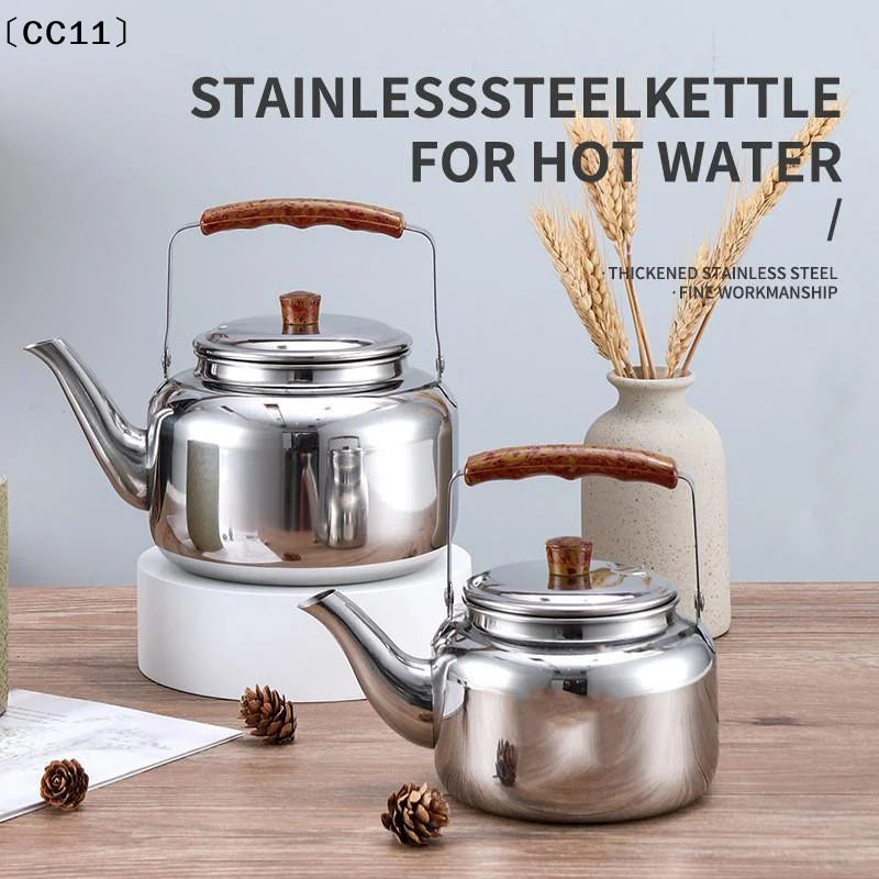 Thickened Stainless Steel Non Magnetic Kettle Home Use Suitable Qme