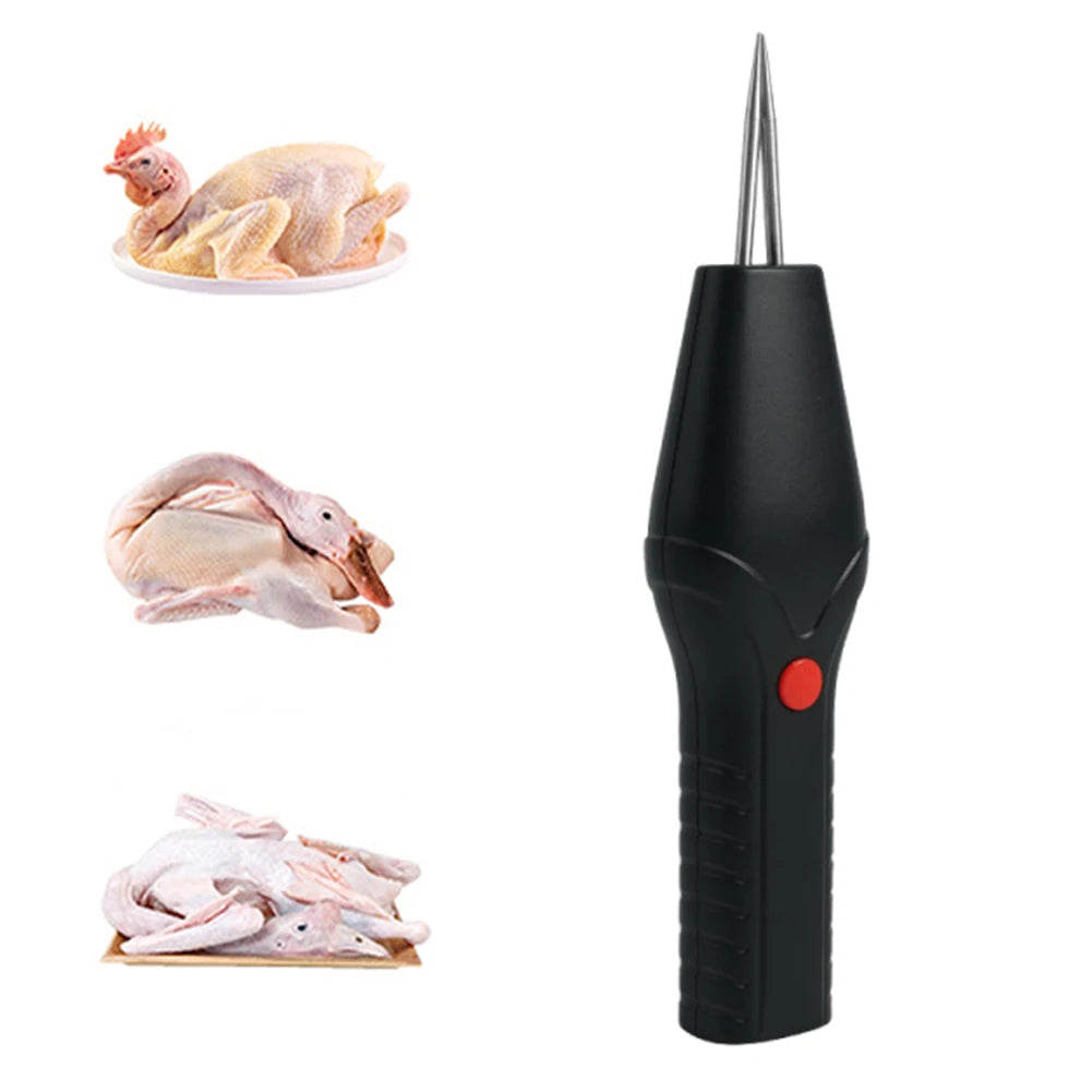 Electric Quick Plucker Duck Goose Automatic Epilator USB Rechargeable Feathers Removal Machine Dehairing Hair Plucking Device Qme