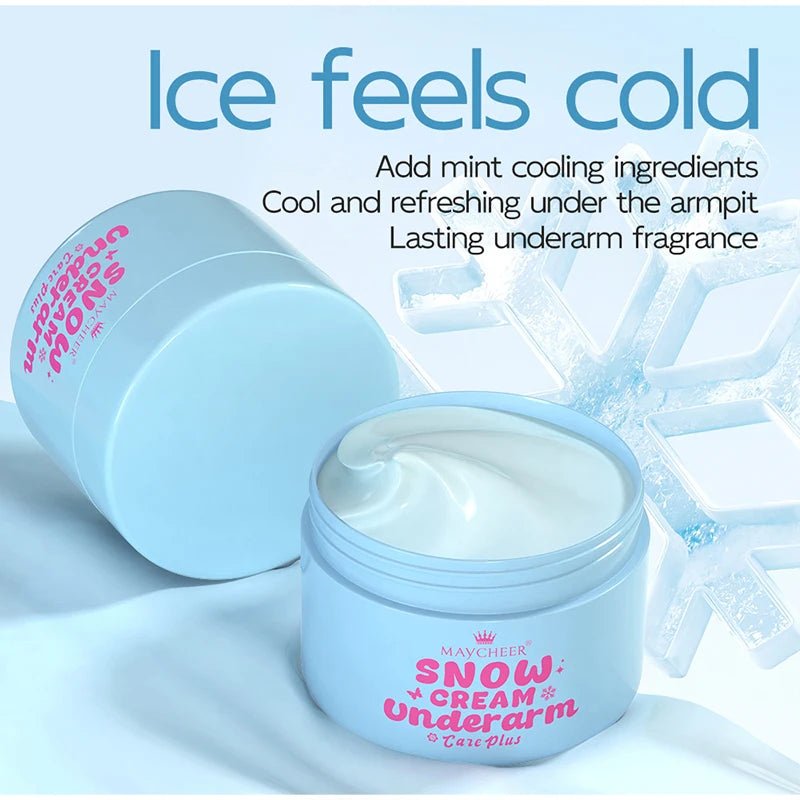 4-in-1 Underarm Care Cream 24h Long Lasting Antiperspirant Refreshing Qme