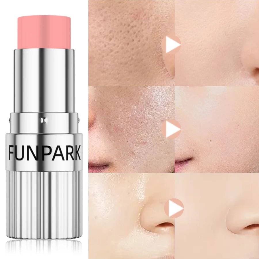 4 Colors Invisible Pore Base Stick Makeup Concealer Isolation Qme