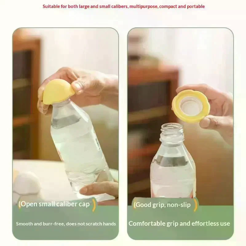3 In 1 Pine Tree Shape Bottle Silicone Opener Household Beverage Bottle Can Opener Plastic Bottle Size Caliber Universal Stopper Qme