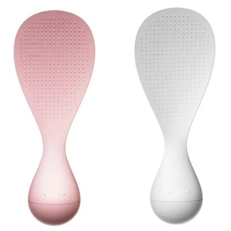 Non Stick Standing Plastic Rice Spoon Home Kitchen Paddles-perfect Qme