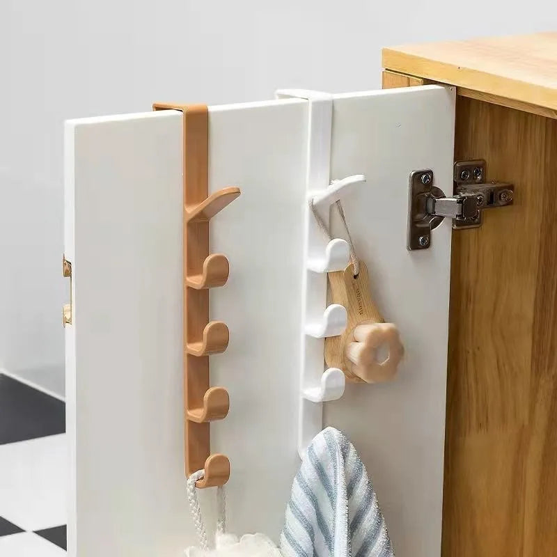 1 cabinet, wardrobe door hook, door hook, non perforated cabinet storage hanger, clothes hook Qme