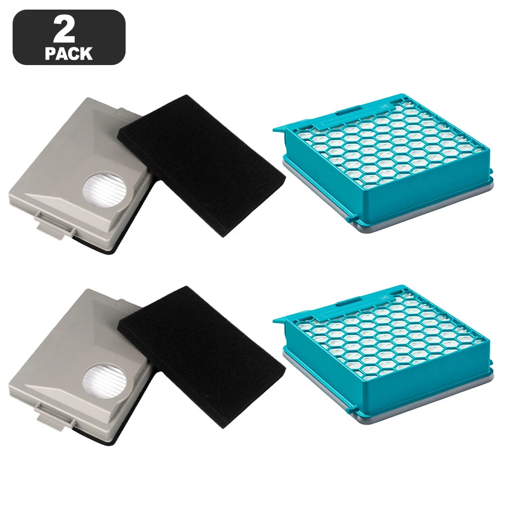 Fine Dust Filter For Miele Filter For Miele Boost CX1 11639240 Vacuum Cleaner Replacement Cleaning Spare Parts Qme 2 Sets