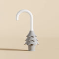 Child Safety Anti-Pinch Hand Door Lock Clamp Hanging Door Stopper Card Type - Prevents Closing for Extra Security Qme Grey