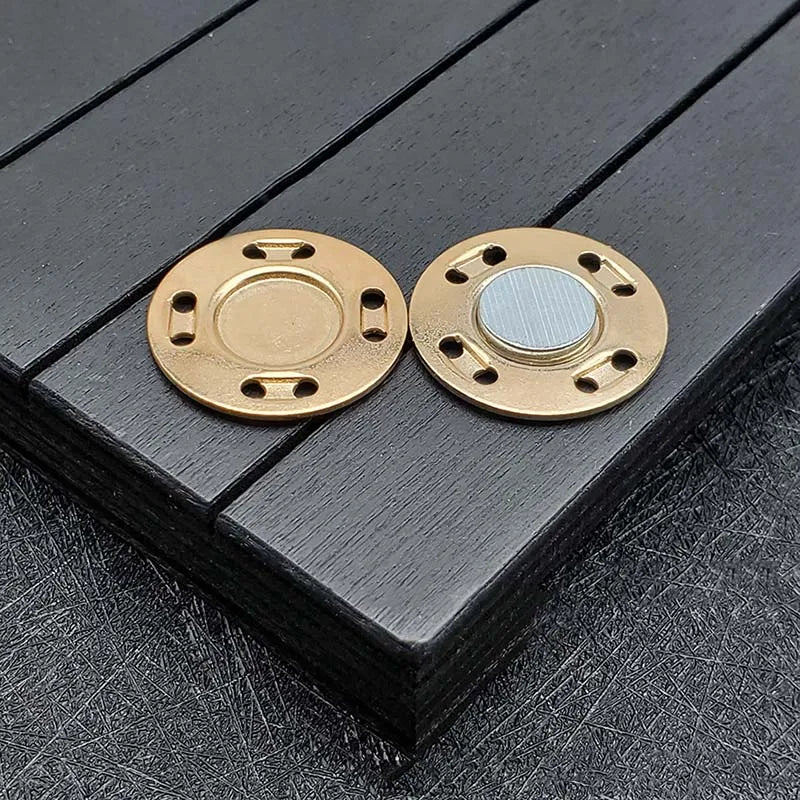 5Pairs 20Colors Metal Magnet Buckle Sewing Accessories Press Button For Jacket Bags Invisible Buckle DIY Cardigan Handwork Decor Qme 14 20mm