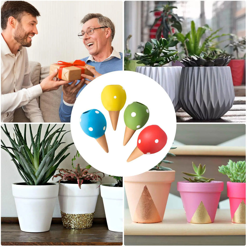 Self Watering Planter Insert Drip Irrigation Spikes Automatic Slow Qme
