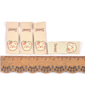 50Pcs Lovely Bear Sweet Labels For Sewing Accessories Kid Garment DIY Crafts Clothes Handmade Supplies Decorative Tags c3576 Qme 1