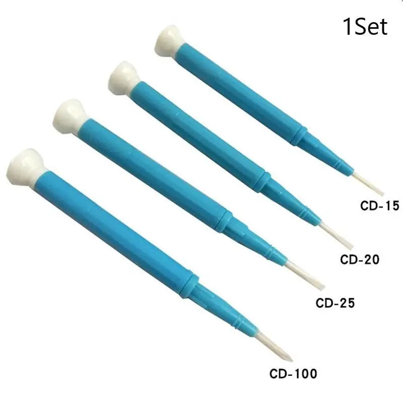 Anti-Static Ceramic Screwdriver Set Non-Magnetic & Non-Conductive Alignment Tool Kit For Soldering Station Electronics Repair Qme 4Pcs