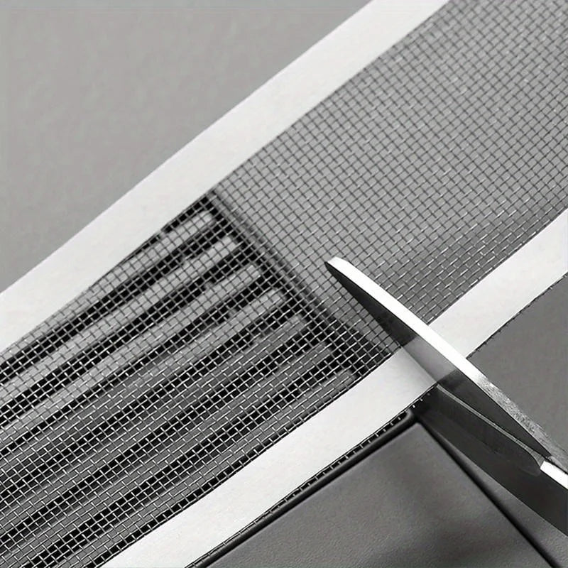 Disposable Shower Drain Hair Catcher Cutable Mesh Shower Drain Cover Stickers for Linear DIY Floor Drain Shower Drain Screen Qme