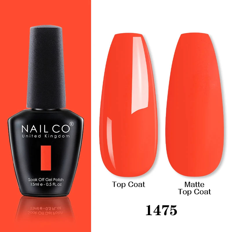 NAILCO Springsummer Hybrid Gel Nail Polish Semi-permanent UV Varnish