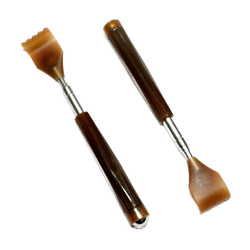 Extendable Magnetic Ball Hackle Back Scratcher Magnet Telescopic Qme onesize