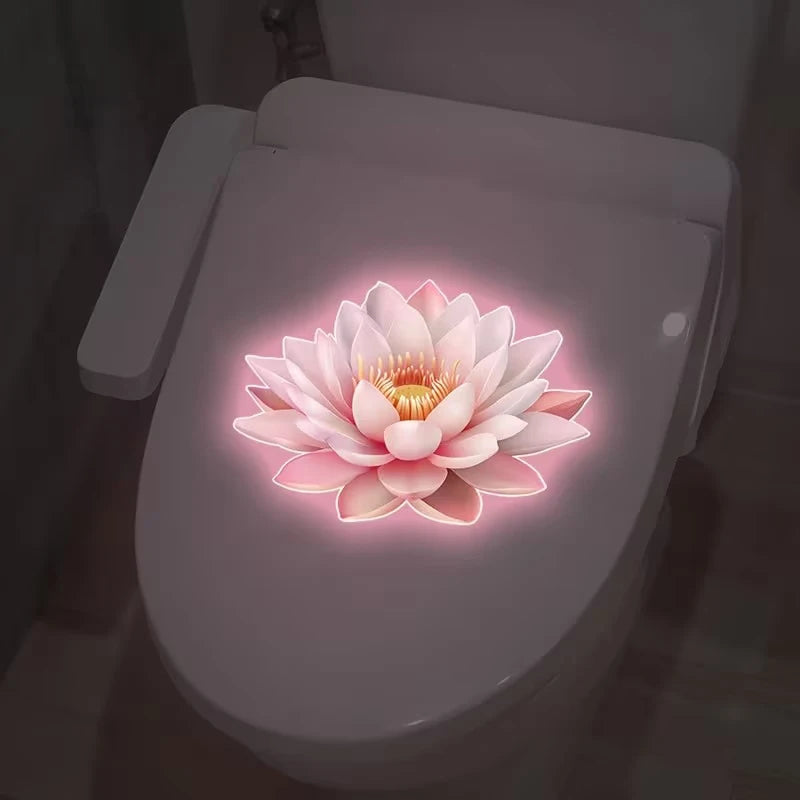 Bathroom Decal Lotus Mandala Wall Sticker Home Decor Stickers Qme