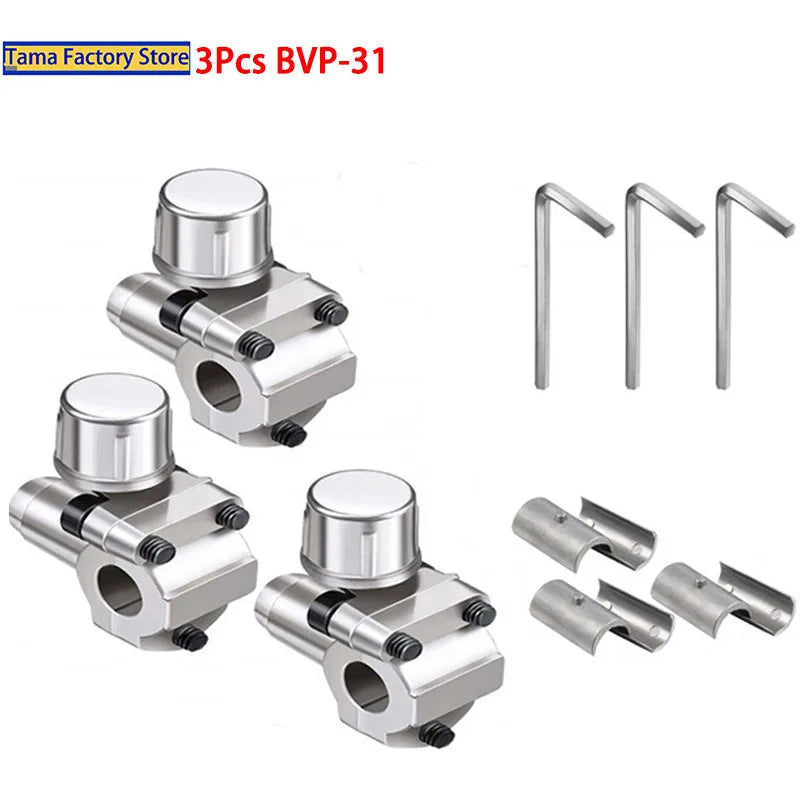 3Sets BPV-31 Bullet Piercing Valve Line Tap Faucet Valve Kit 1.5"x2.5"x3.5" For HVAC AP4502525 BPV31D GPV14 GPV31 Qme Default Title