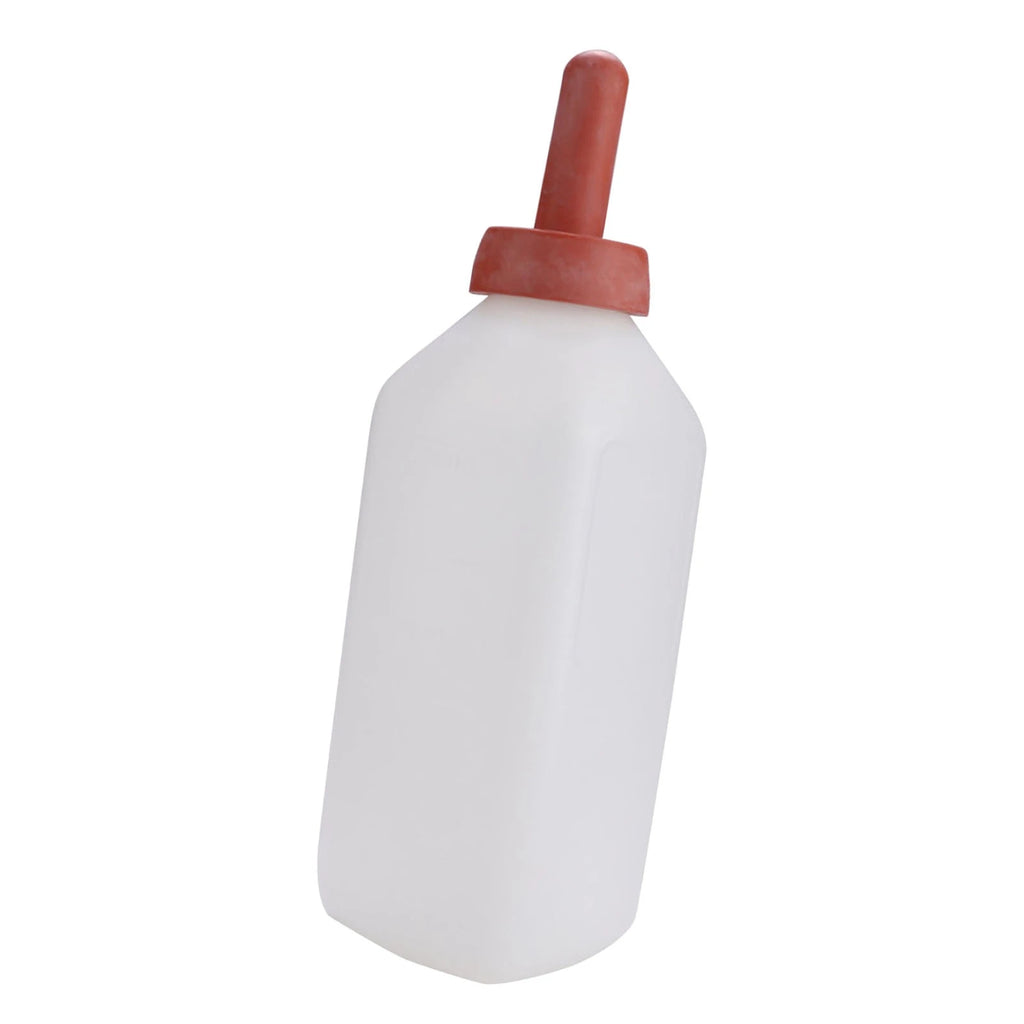 2L Calf Milk Feeding Bottle Without Handle Horizontal Cow Nursing Bottle Feeder for Calves Livestock Farm Calf Nursing Bottle Qme Default Title