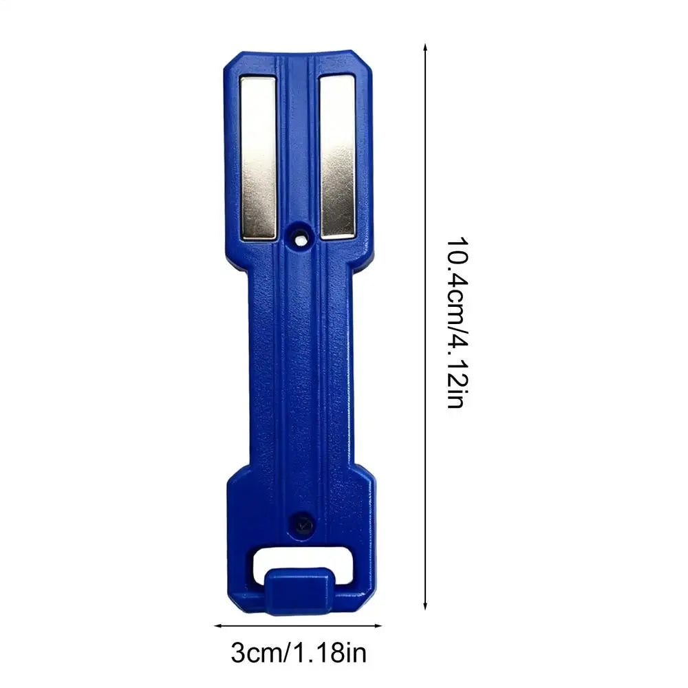 NEW 1PC Magnetic Spray Can Holder Bottle Organizer Wall Mount Spray Paint Rack For Garage Tool Case Workplace Workshop Basement Qme Blue