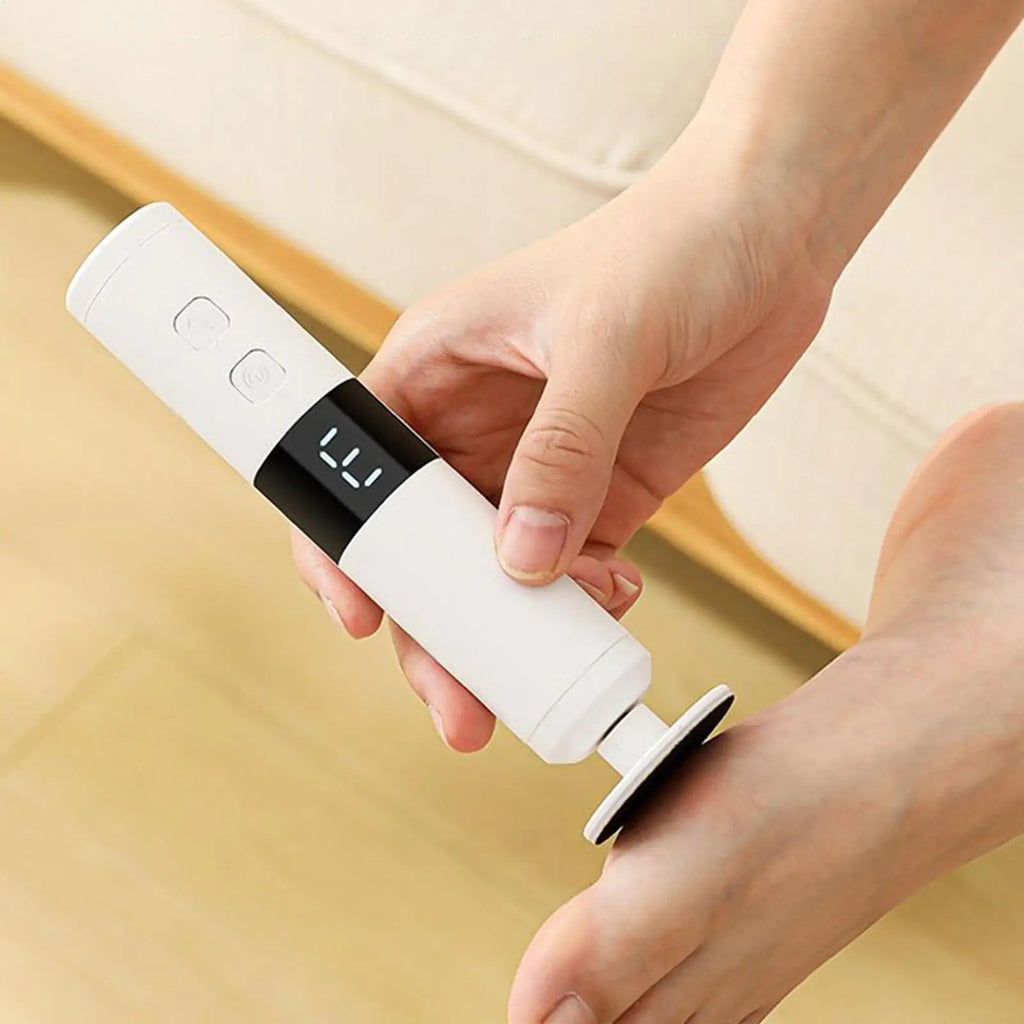 Electric Foot File Polisher Machine Dead Skin Remover Callus Foot Grinding Trimmer Foot Care Tool Scrubber Foot Grinder Qme
