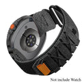 Nylon Strap for Samsung Galaxy Watch Ultra 2 No Gaps Quick Fit Band Sports Bracelet for Galaxy Watch 8 40 44/8classic Wristband Qme BB Galaxy Watch 8 44MM