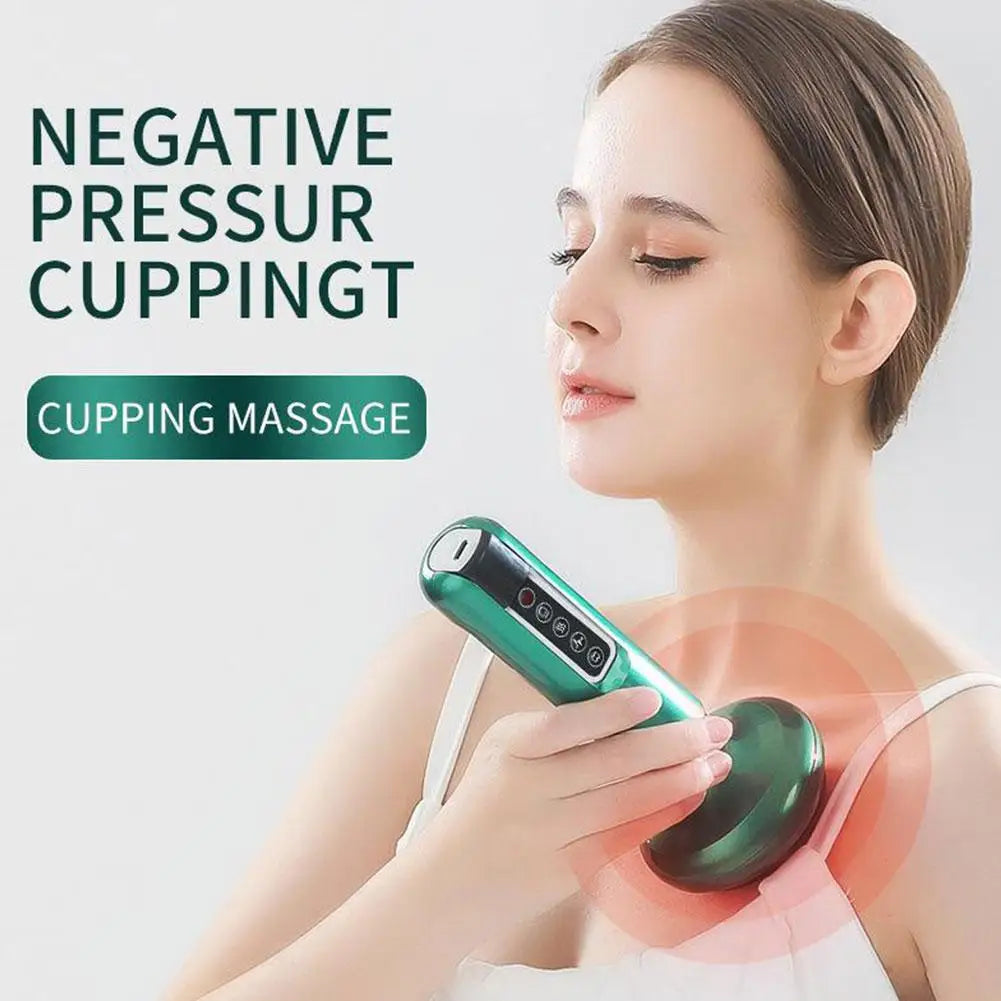 Handheld Adjustable Cellulite Massager Cupping Machine Rechargeable Qme