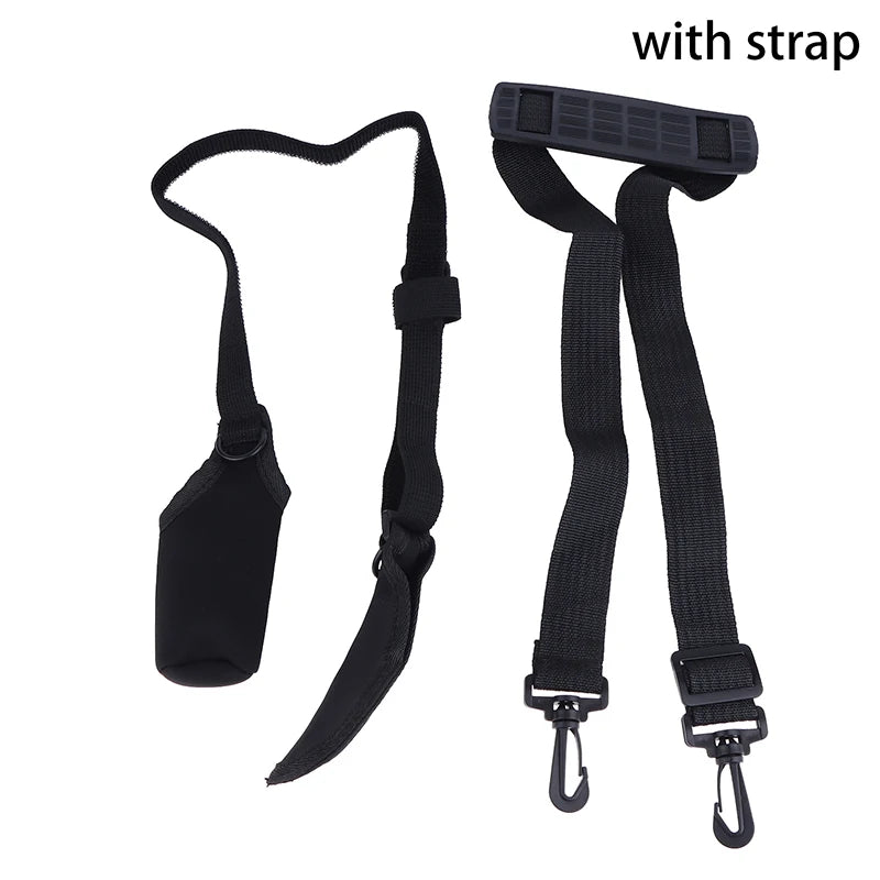 Fishing Rod Storage Bag Elastic Tip Cover Adjustable Shoulder Belt Qme B