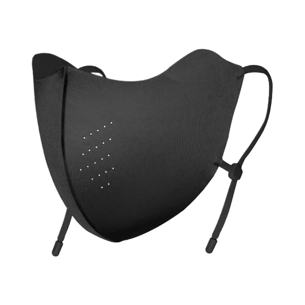 SPF50 UV Face Covering Ice Silk Washable Reusable Cover Women Qme C