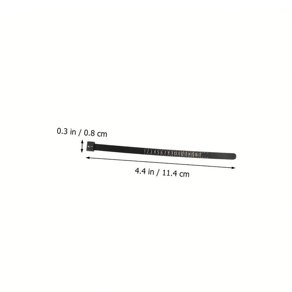 1pc Ring Size Measuring Instrument Ring Size Measuring Instrument Male and Female Finger Size, Ring Measuring Tool Qme