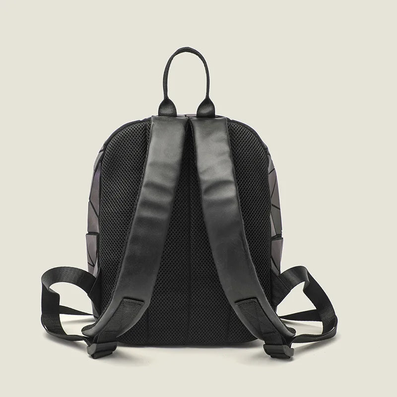 2026 Premium Geometric Diamond Glow-in-the-dark Backpack Spacious Qme
