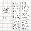 50mm*2m/Roll Cute Cartoon Kitchen Making Tapes School supplies DIY Scrapbook Stickers Diary Decor Planner Korean Stationery Tape Qme A 10 rolls
