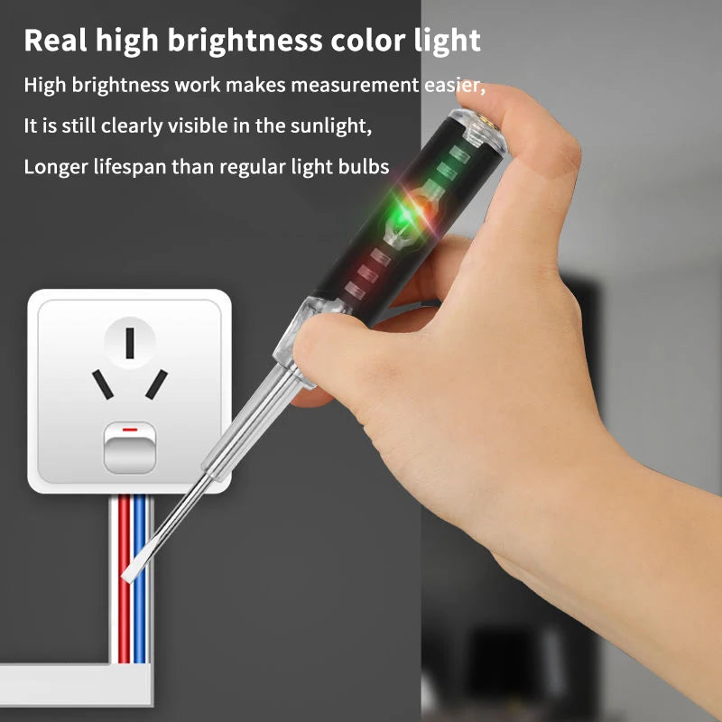 B05 Screwdriver Kit Word/cross Screwdrivers Indication Pen Meter Electric Pencil Electrician Tester Pen Tools Qme