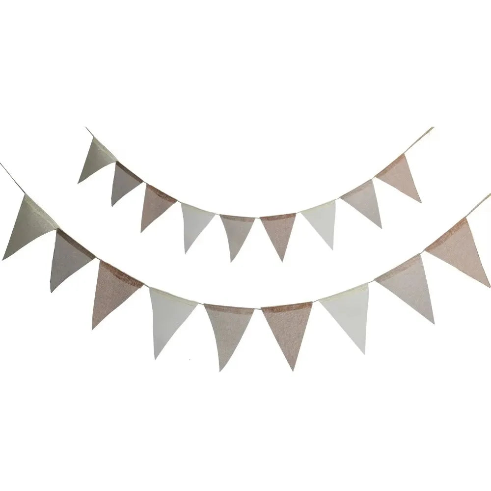 Birthday Banner Multicolor Triangles Flags Hanging Pennant Decor Birthday Party Favor Home Decoration Qme 1pc