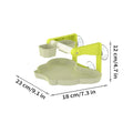 Bird Perch Stand Suction Cup Feeding Bowl Conure Cage Parrot Parakeet Qme as shown China Mainland