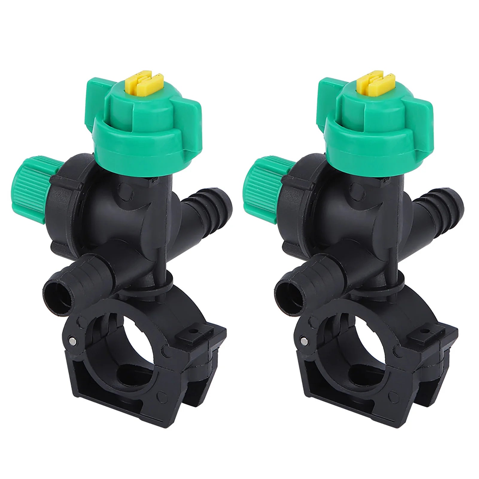 2Pcs Agricultural Sprayer Fan Nozzle External Thread Flat Fan Spray Head for Garden Farming Plant Spraying Equipment Qme