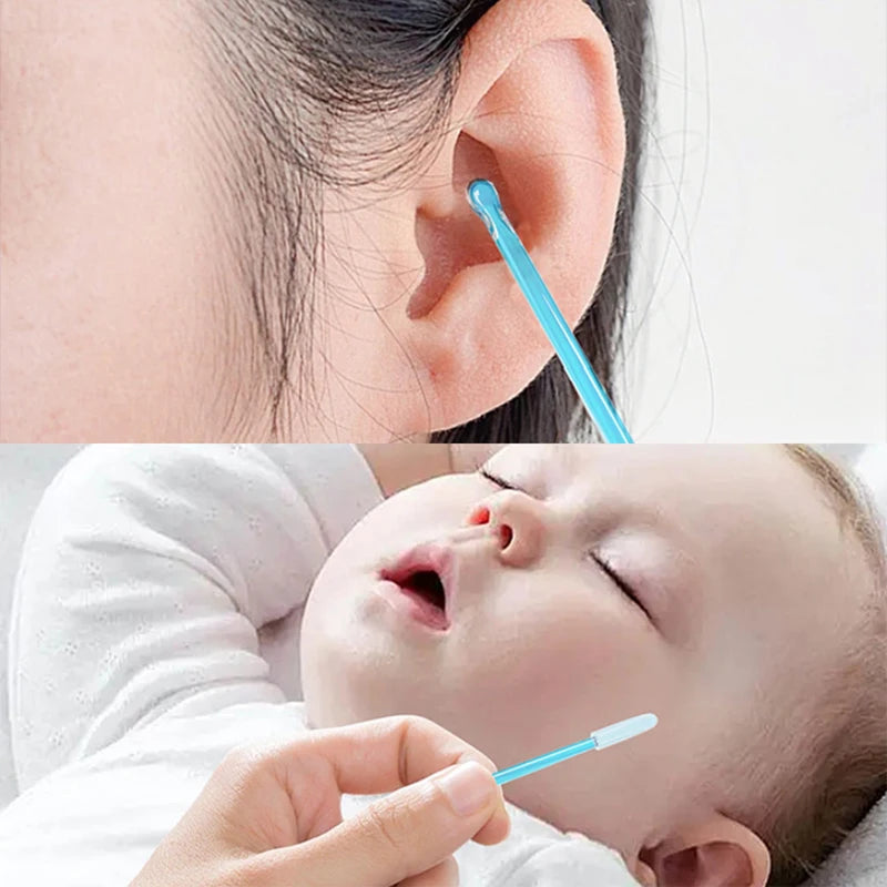 Bag Reusable Adhesive Earpick Ear Care Disposable Earwax Remover Qme