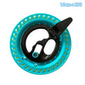 Outdoor Blue Kite Winder 200 300 400M Fire Wheel Handle Line Round Qme A1
