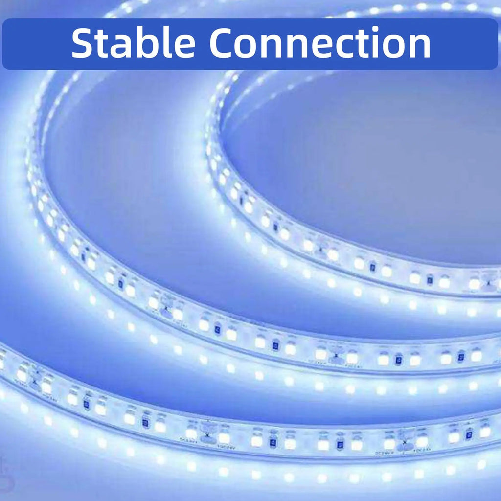 LED Strip Connectors 2Pin 5V 12V 24V Versatile Light Solderless Qme