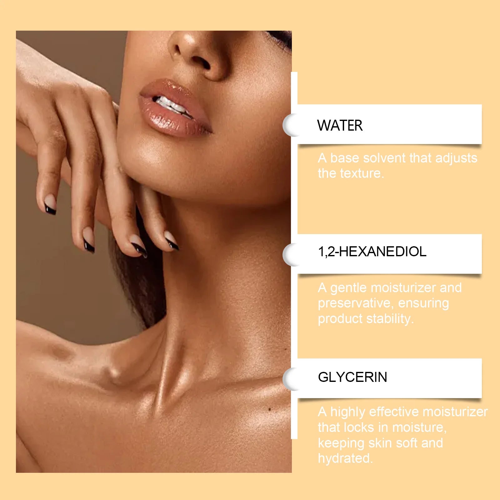 Carroten Gentle Tanning Gel Natural-Looking Sunless Tanner for Body Streak-Free Gradual Tan Hydrating Body Bronzer Non-Greasy Qme