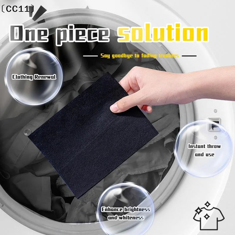 Enhanced Laundry Tablets Black Clothing Restorer Sheet Clothes Pants Qme