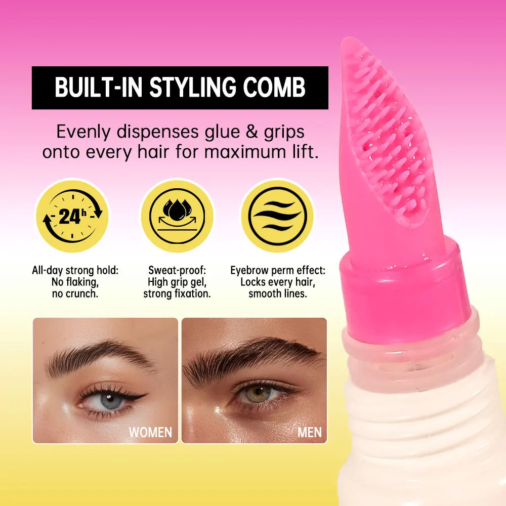 Eyebrow Styling Gel Long-lasting Waterproof Easy Apply Creates Qme